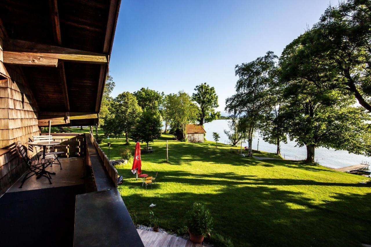 Ferienwohnungen Am Strandbad キーミング エクステリア 写真